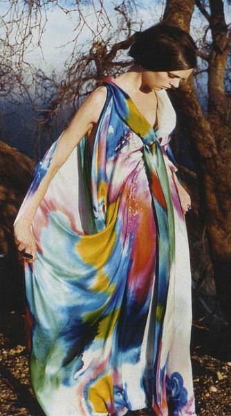 IMAGE0883.JPG - Christian Lacroix, Hand painted silk dress (£2,752; Harrods)